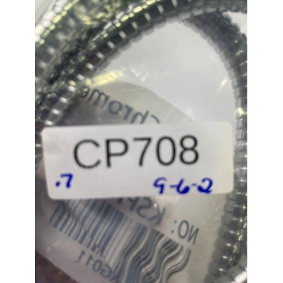 1.5m Chrome Plated Flexible Shower Hose KSPRG011 Bathroom Replacement
