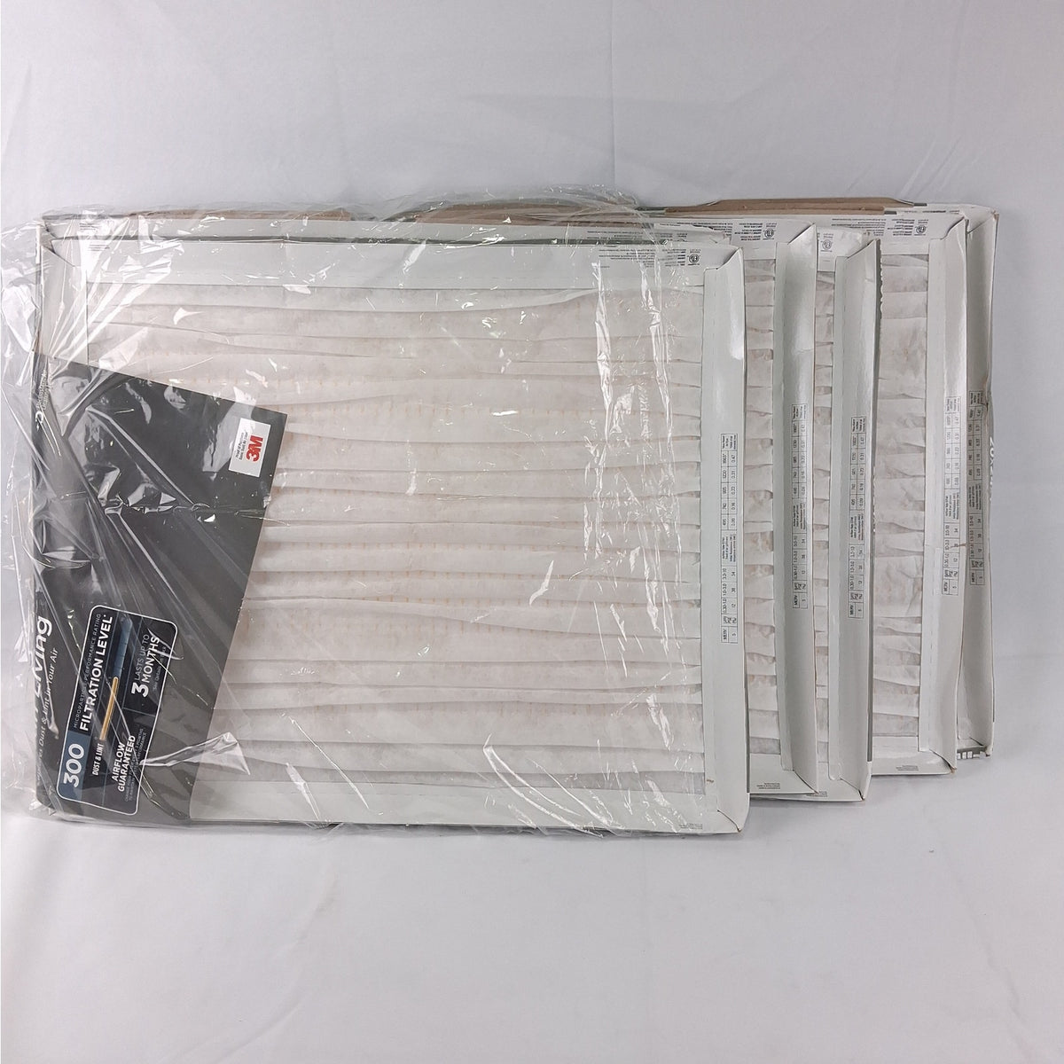 6-Pack Air Filter 20x24x1, MPR 300, MERV 5, Pleated 1-Inch Air Filters