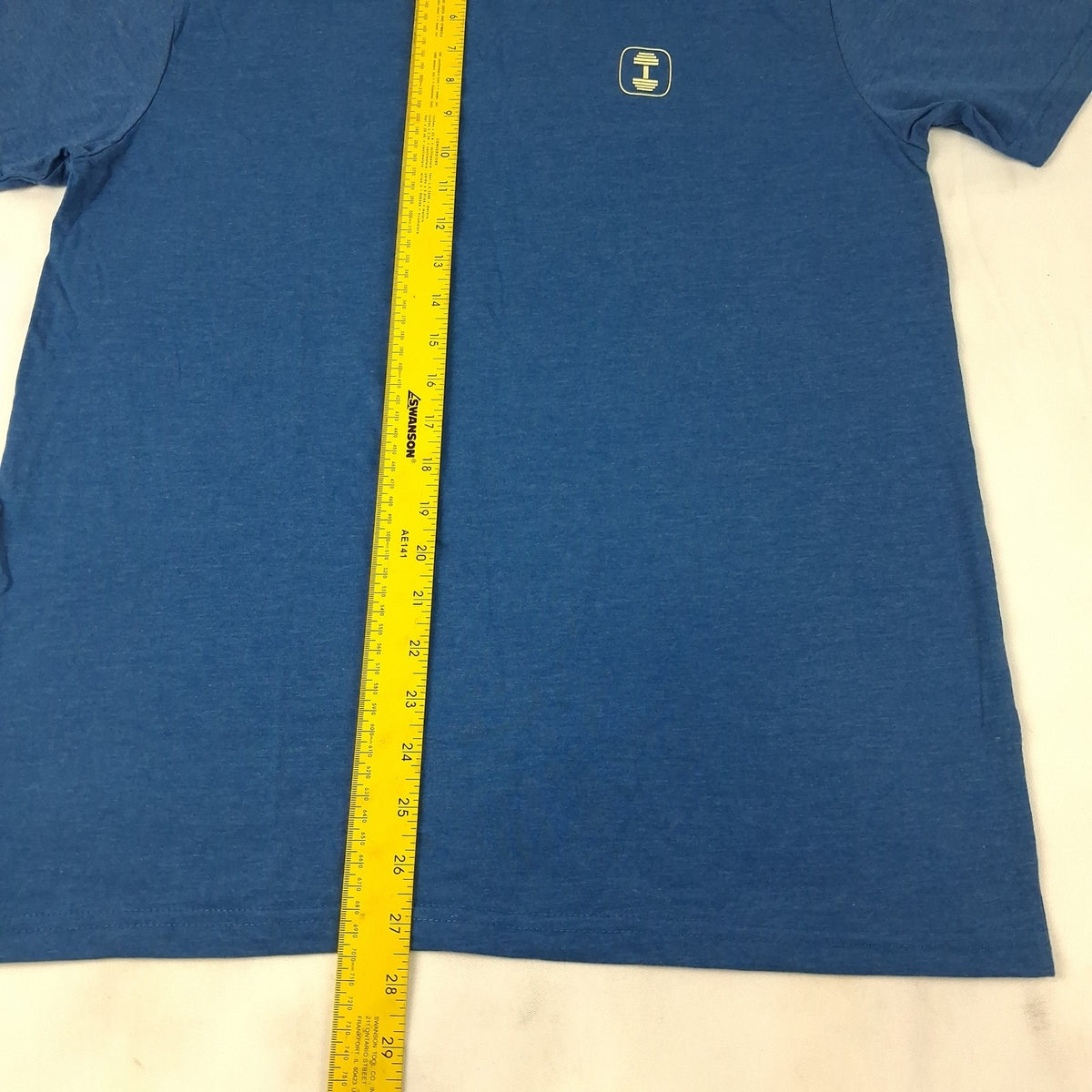 The Lift Box Plant The Seed Gym T-Shirt Blue L Fitness Workout Athletic Tee NWT