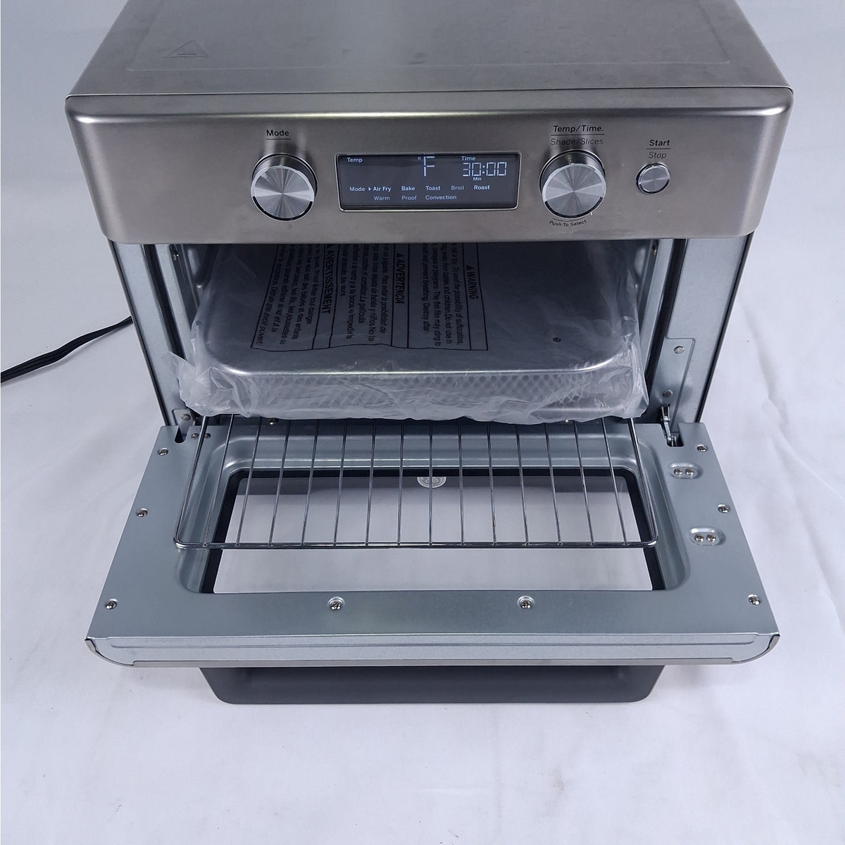 GE Digital Air Fryer 8-in-1 Toaster Oven Stainless Steel Multi Cooker New In Box