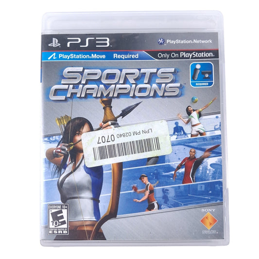 Sports Champions PlayStation 3 PS3 Move Motion Gaming Disc Complete CIB