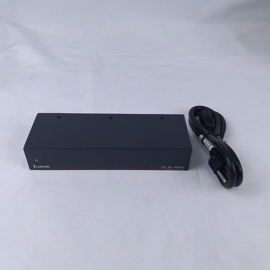 Extron DVI DA2 DVI-D Distribution Amplifier 1 Input 2 Output Local Monitor