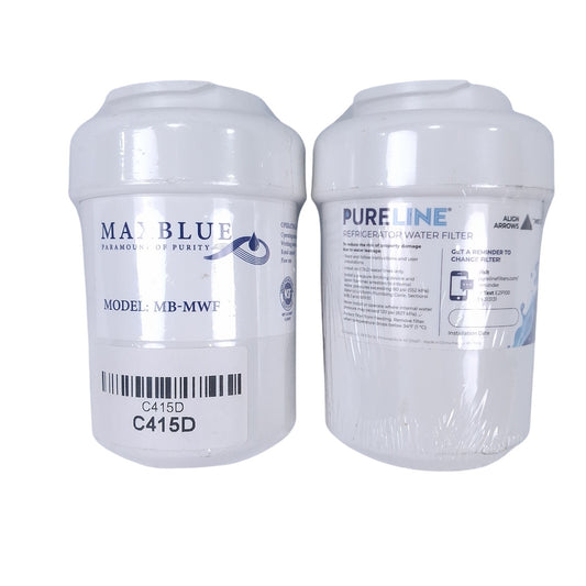 2-Pack Maxblue MB-MWF Refrigerator Water Filter Replacement Fits GE MWF MWFP