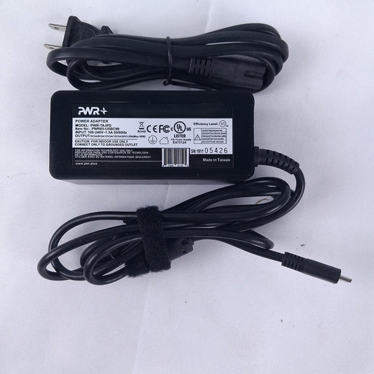 PWR+ 65W USB-C PD Laptop Charger Power Adapter PWR-TAJPD PWR65-USBC99