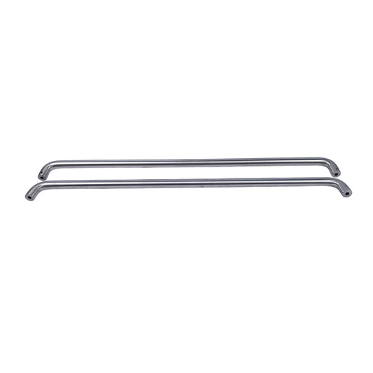 Set of 2 Heavy Duty Stainless Steel Commercial Door Pull Handles 34" Overall
