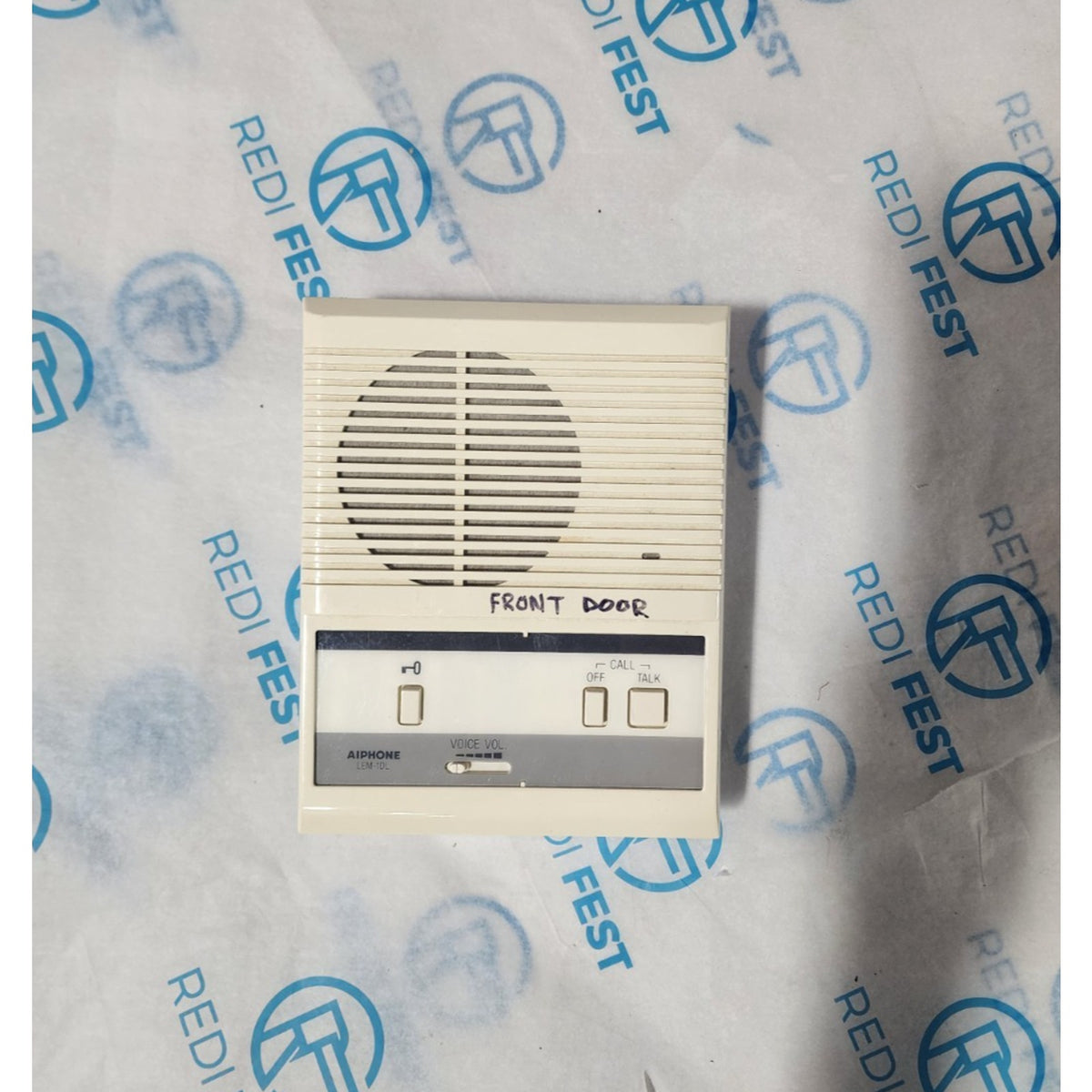 Aiphone LEM-1DL 1-Call Master Station Intercom with Door Release Button USED