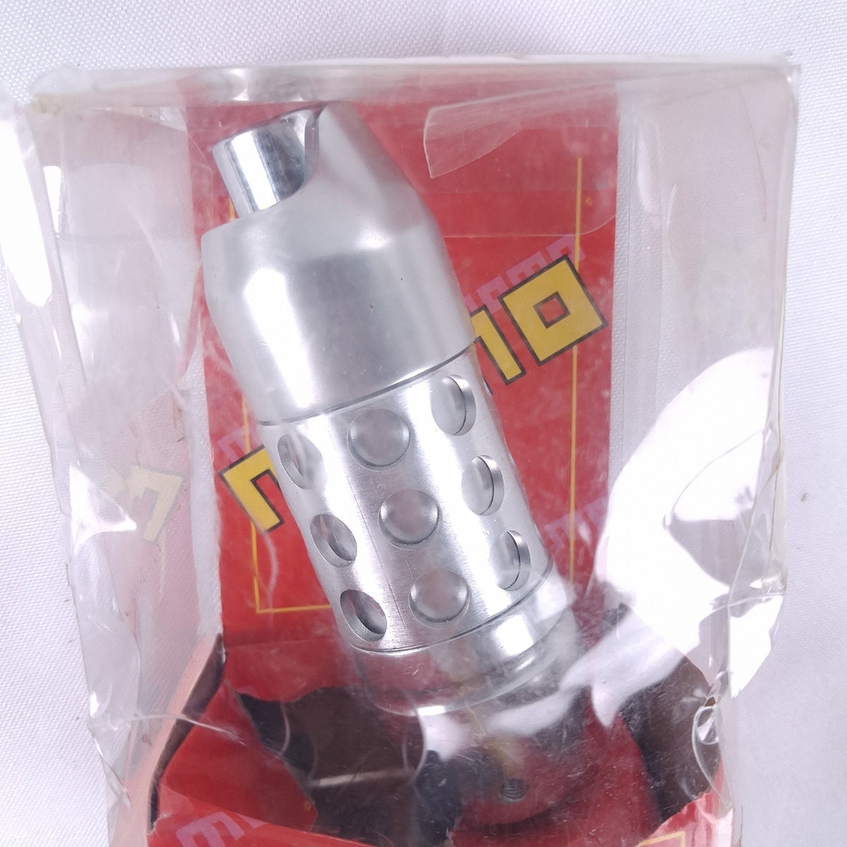 MOMO Aluminum Silver Perforated Universal Manual Car Gear Shift Knob