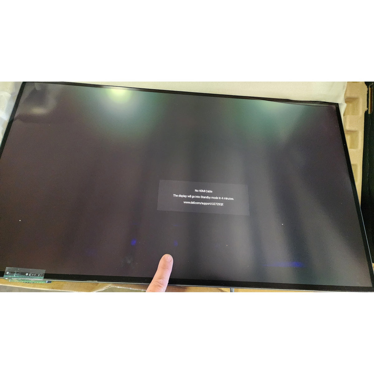 Dell UltraSharp 27" 4K UHD Thunderbolt Hub Monitor U2725QE - 120Hz IPS Black