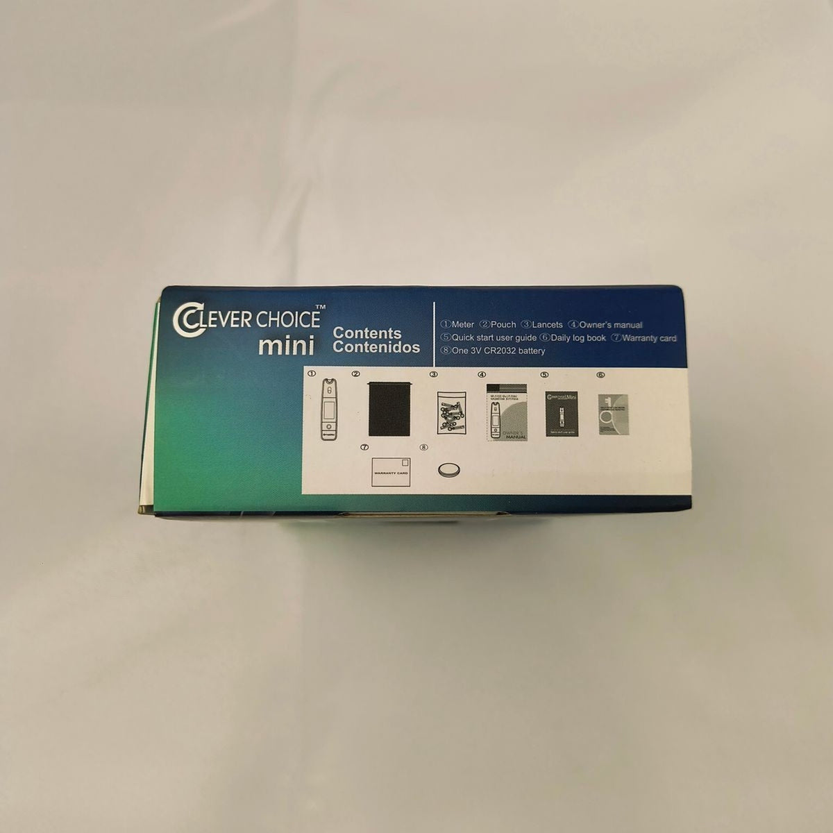 Clever Choice Mini Blood Glucose Meter Diabetic Test Kit Monitor