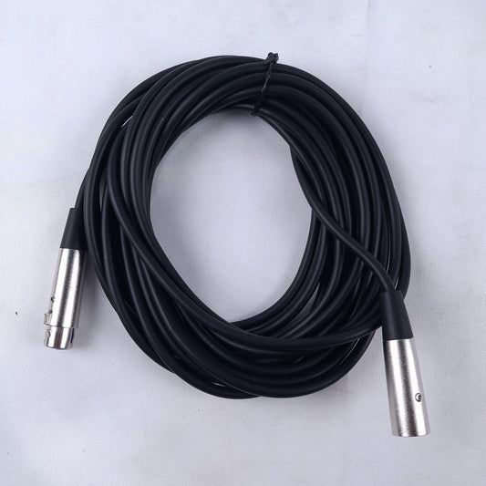 Seismic Audio 25' DMX Cable 3-Pin XLR Male Female Stage Lighting Wire SADMX25