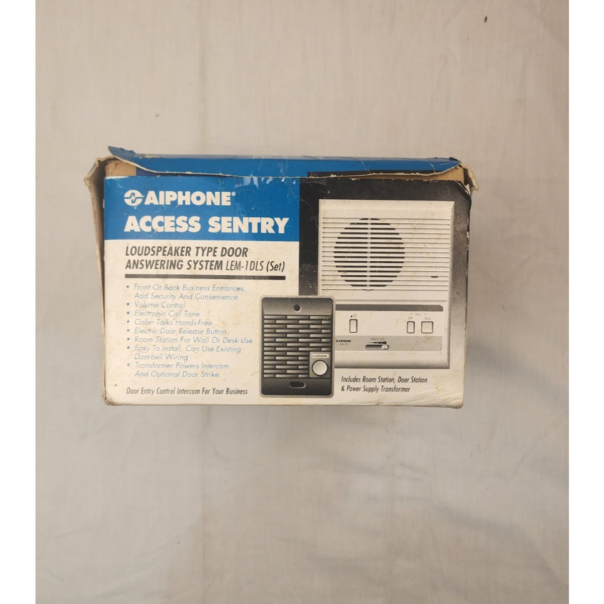 Aiphone LEM-1DL 1-Call Master Station Intercom with Door Release Button USED