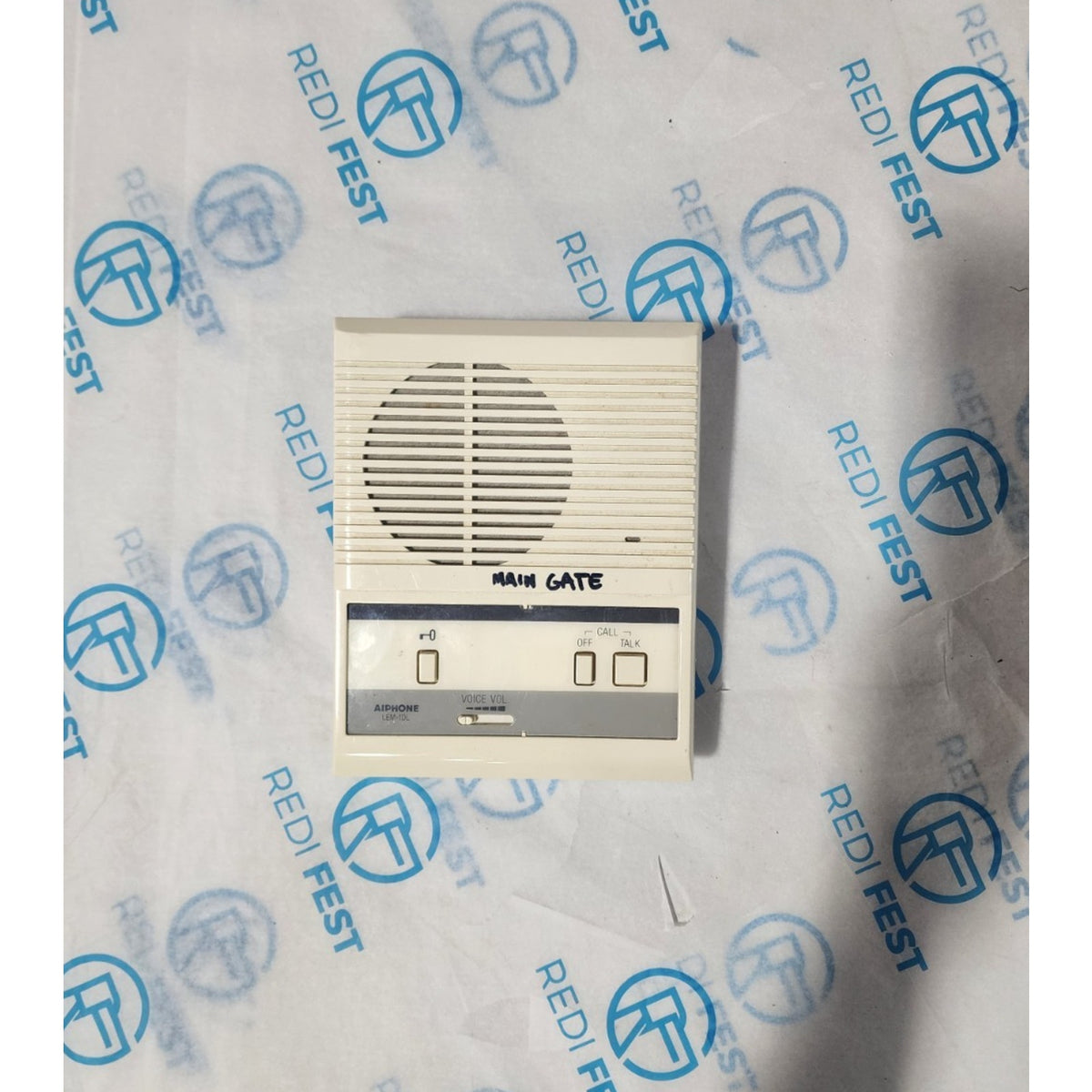 Aiphone LEM-1DL 1-Call Master Station Intercom with Door Release Button USED