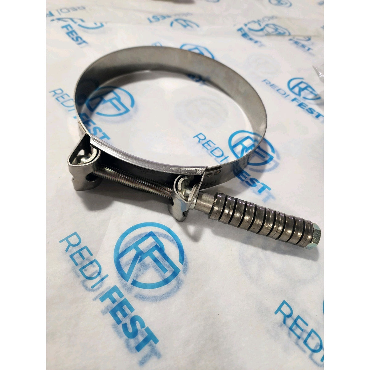 (2-Pack) 6" Mikalor Clamp, T-Bolt for M2A2 Engine, Screw, Constant Tension