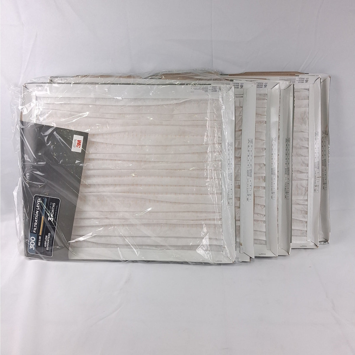 6-Pack Air Filter 20x24x1, MPR 300, MERV 5, Pleated 1-Inch Air Filters