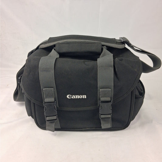 Canon Camera Bag Padded Shoulder Strap DSLR Mirrorless Lens Accessories Black