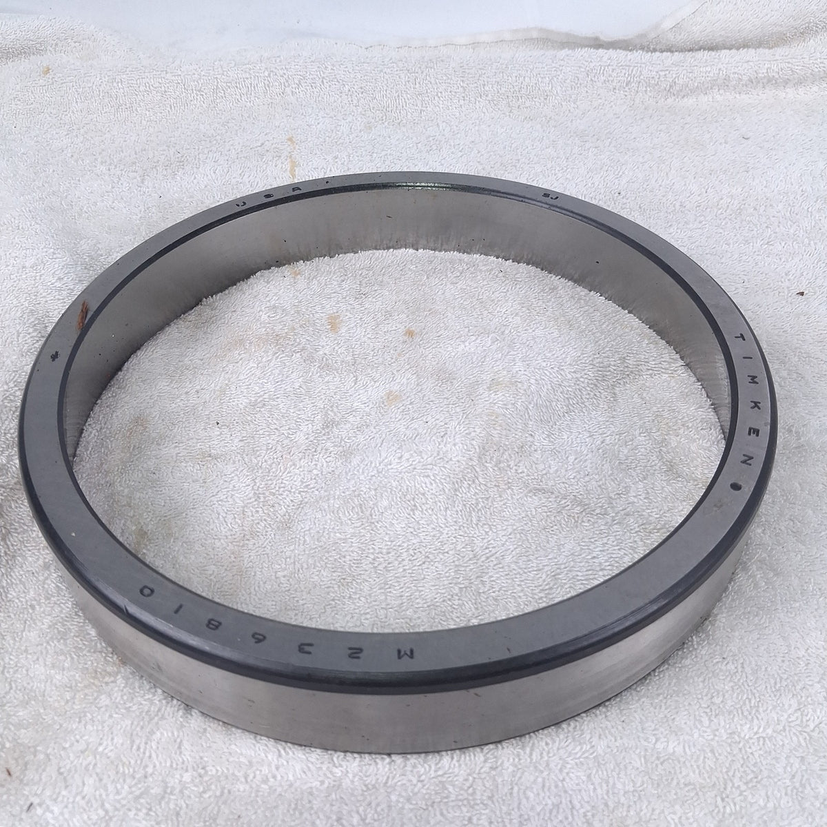 TIMKEN M236810 Tapered Roller Bearing Outer Race Cup 9.75" OD Heavy Duty Steel