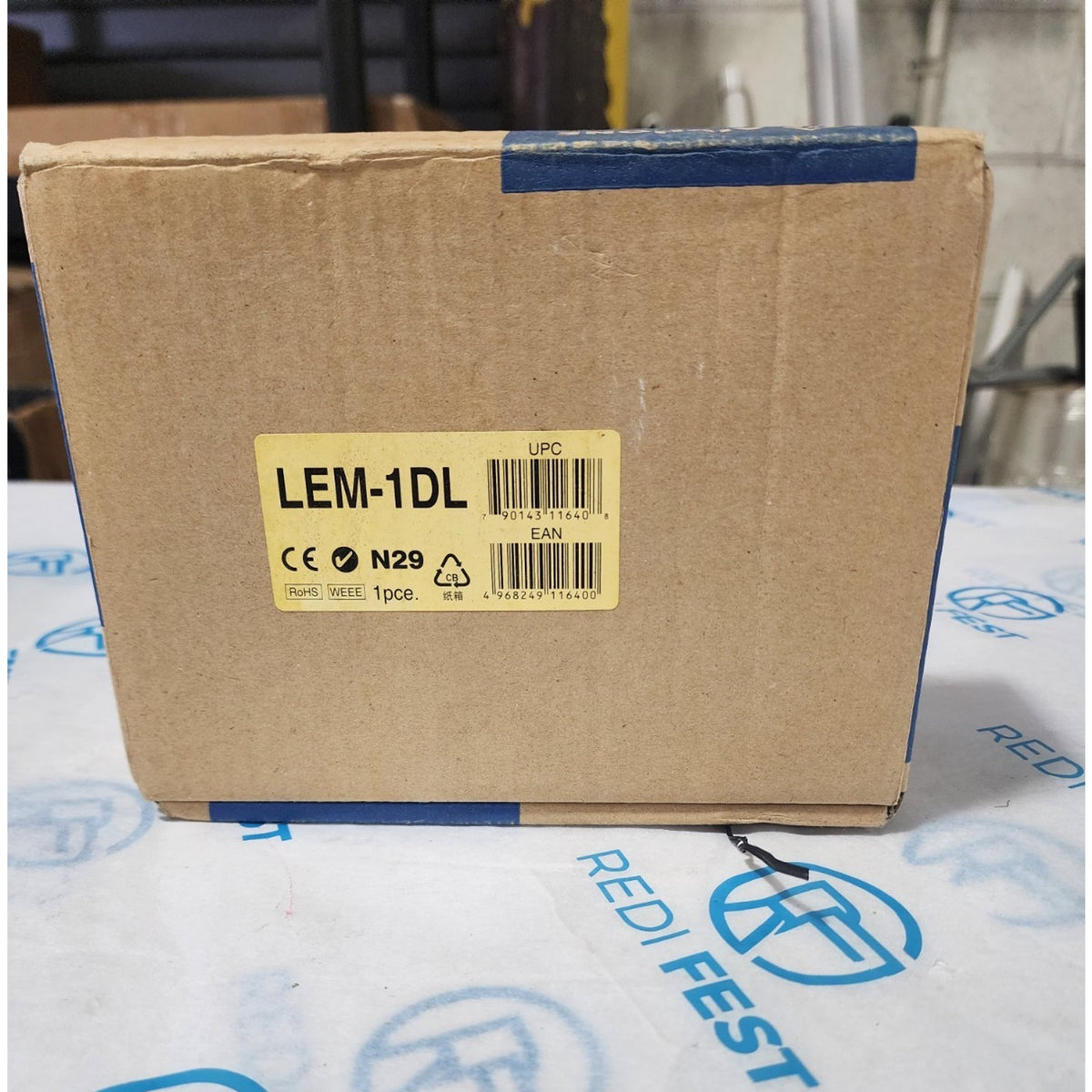 Aiphone LEM-1DL 1-Call Master Station Intercom with Door Release Button USED