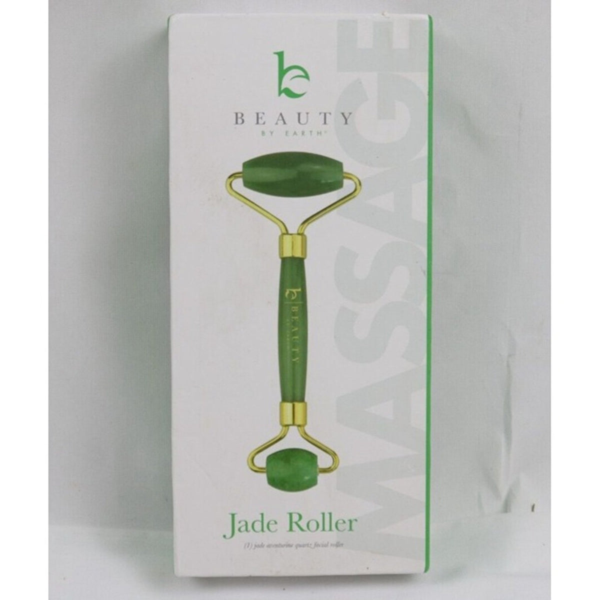 Jade Roller for Face Aventurine Stone Anti-Squeak Facial Massager Skin Care Tool