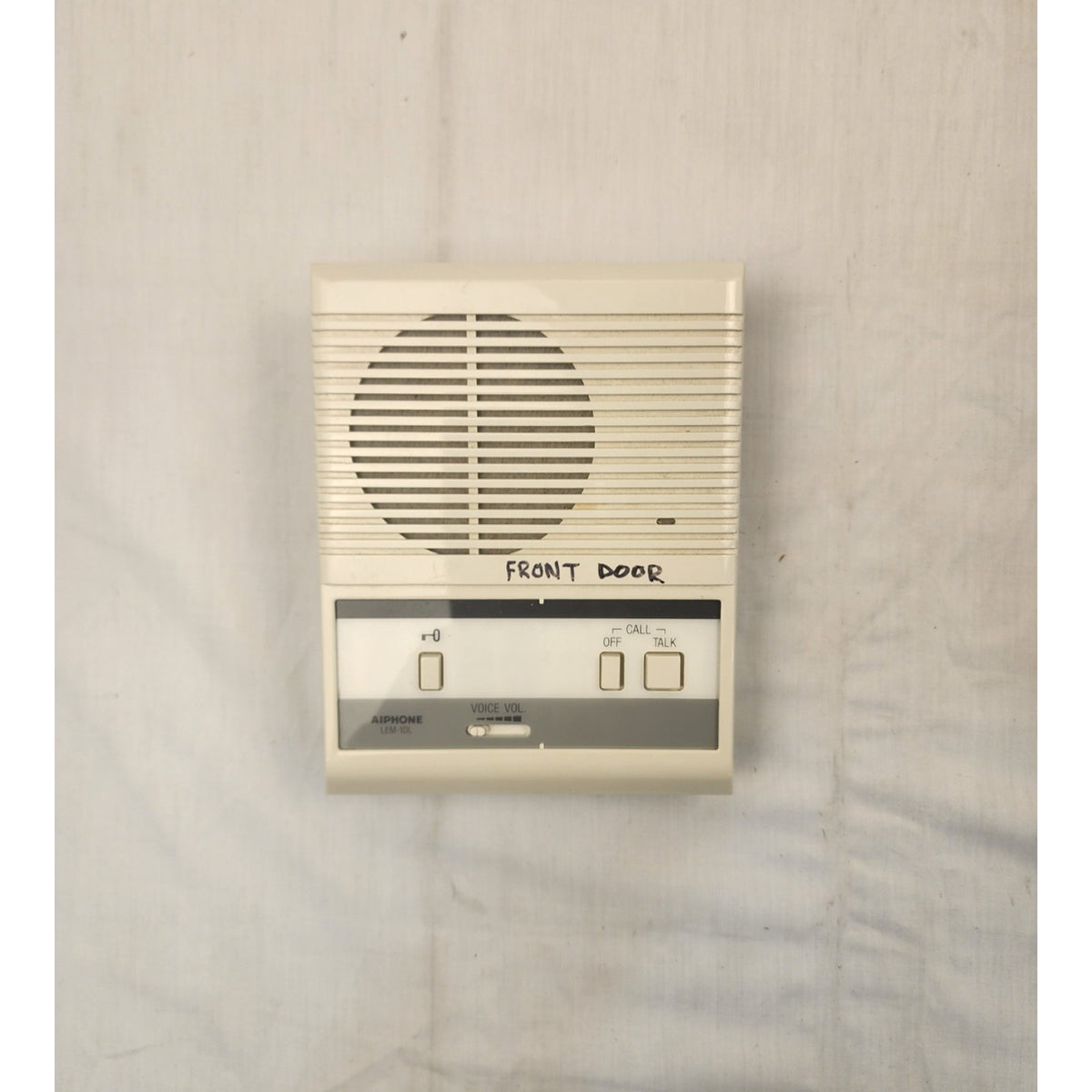 Aiphone LEM-1DL 1-Call Master Station Intercom with Door Release Button USED