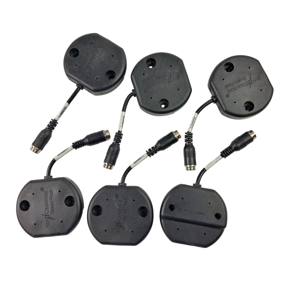 Lot of 6 SitnCharge Smart Puck USB Charging Ports - Model 20200511 - Pucks Only