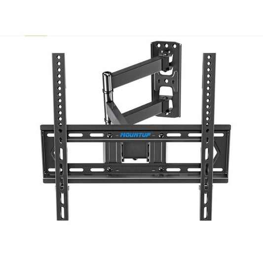 Full Motion TV Wall Mount for 26-55" Monitor, Swivel & Tilt MU0011