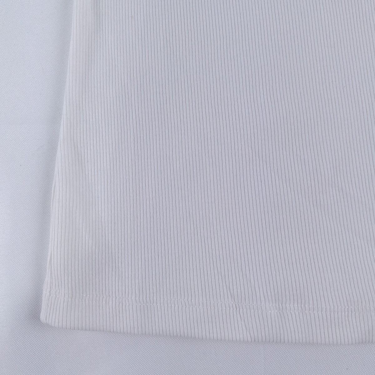Wild Fable Women's White Ribbed Racerback Tank Top M Cotton Blend NWT