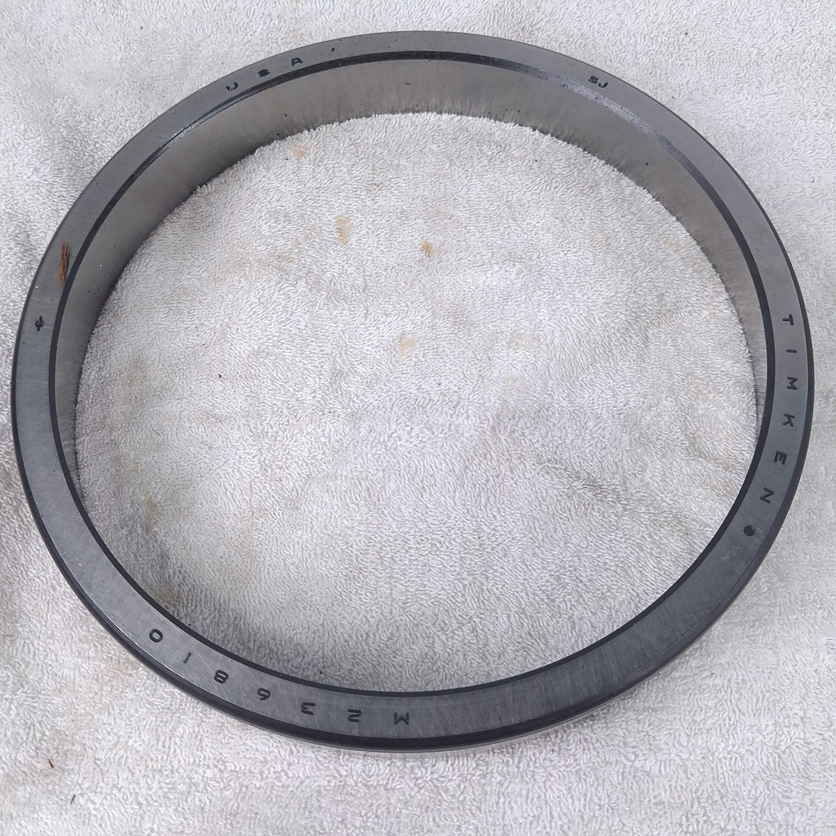 TIMKEN M236810 Tapered Roller Bearing Outer Race Cup 9.75" OD Heavy Duty Steel