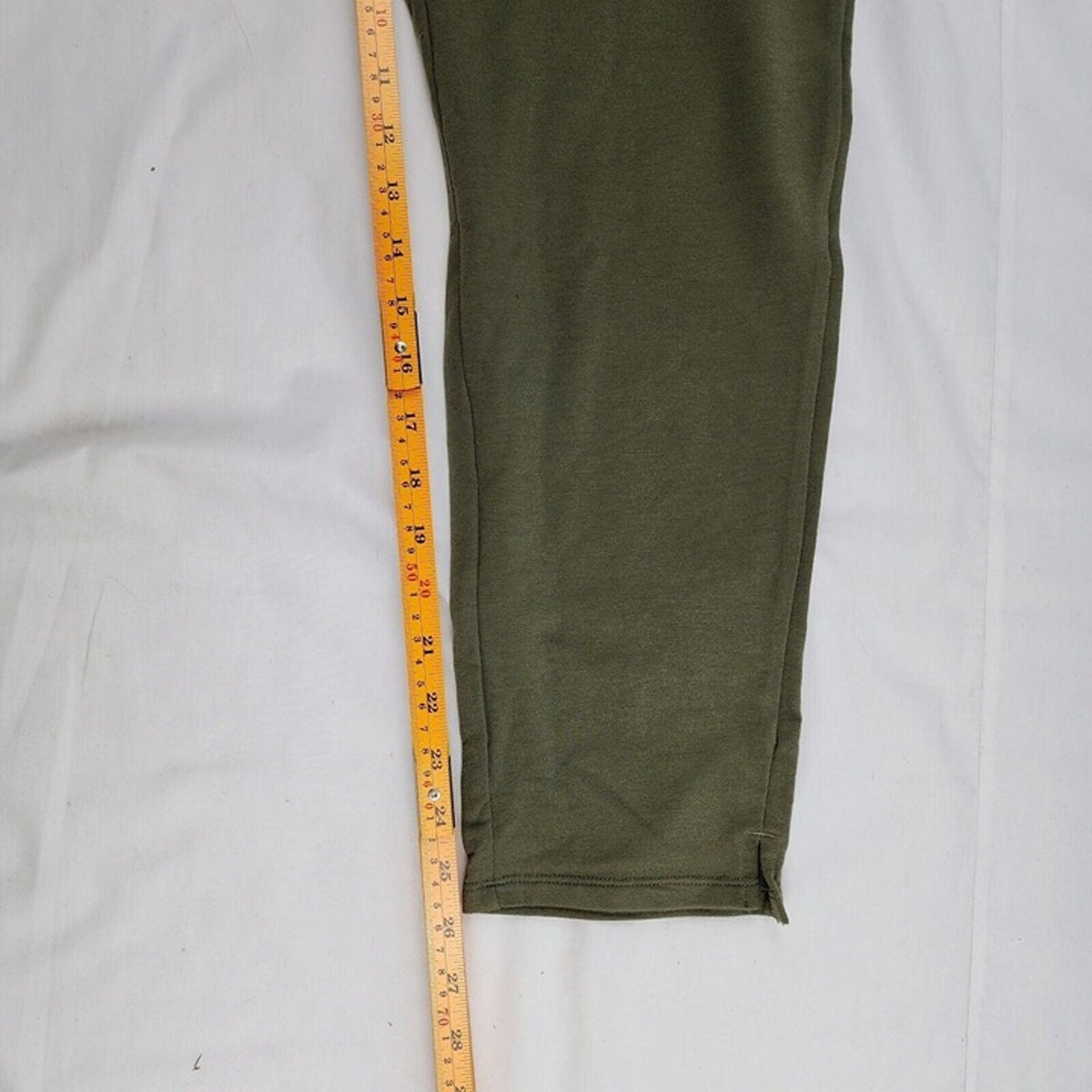 Women's Large (32-36" Waist) High-Rise French Terry Butter Wash Tapered Pants