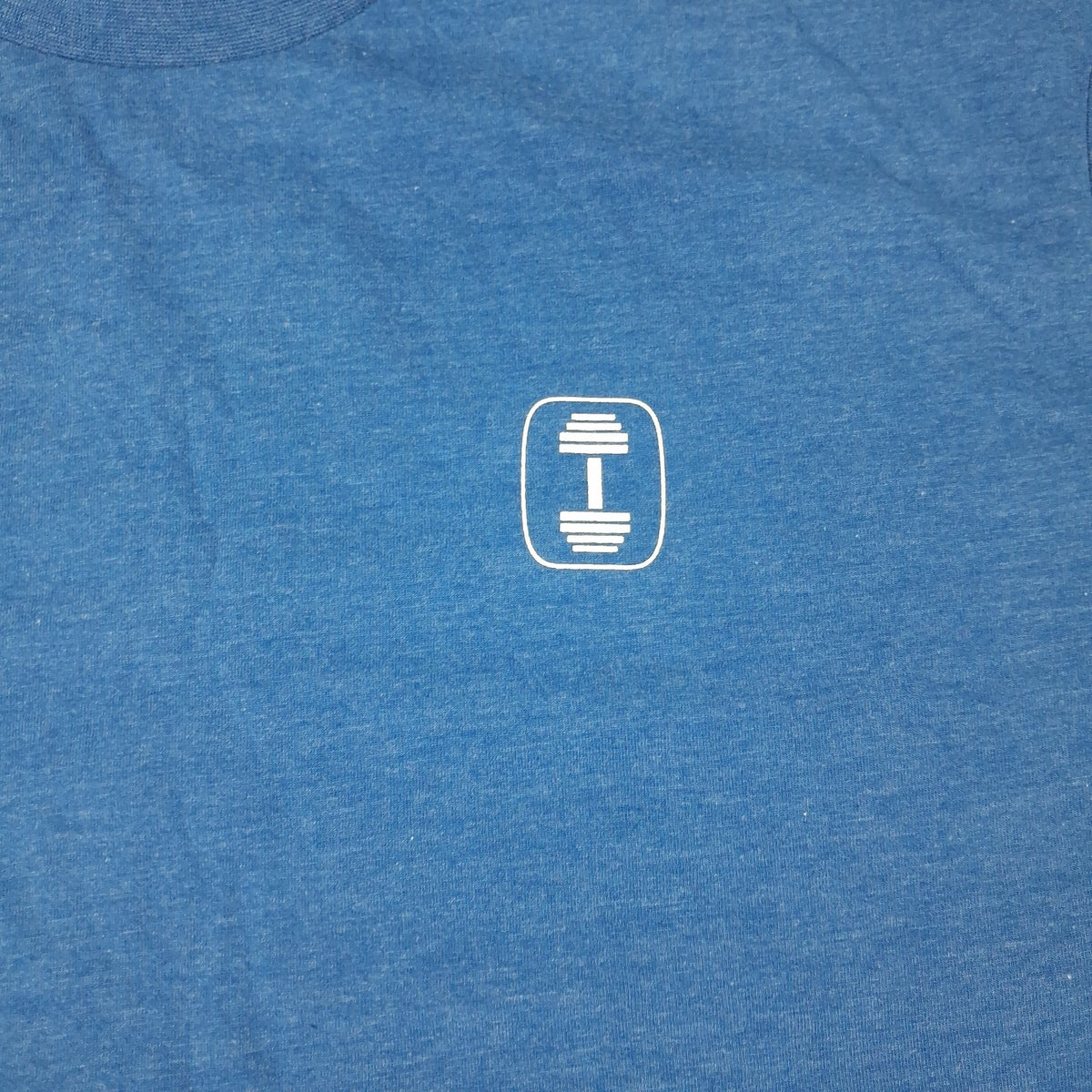The Lift Box Plant The Seed Gym T-Shirt Blue L Fitness Workout Athletic Tee NWT