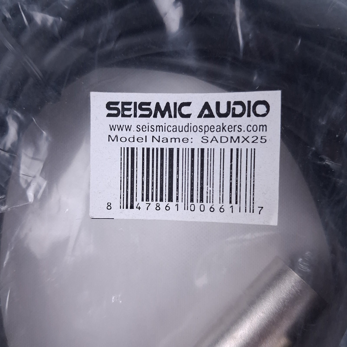 2X Seismic Audio 25' DMX Cable 3-Pin XLR Male Female Stage Lighting Wire SADMX25