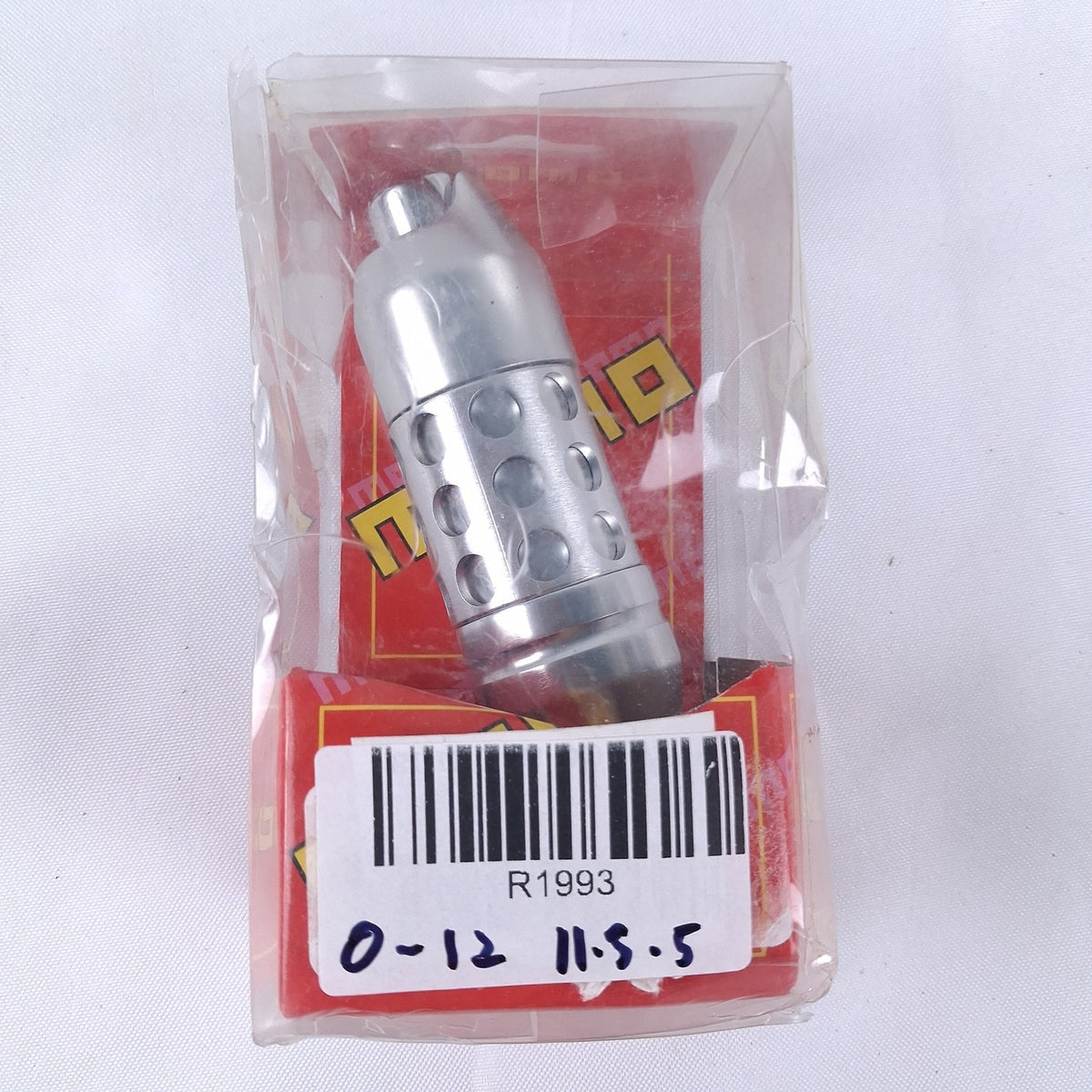 MOMO Aluminum Silver Perforated Universal Manual Car Gear Shift Knob