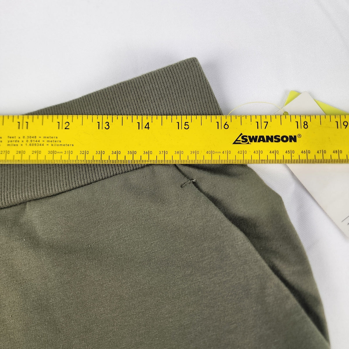 Women's Large (32-36" Waist) High-Rise French Terry Butter Wash Tapered Pants