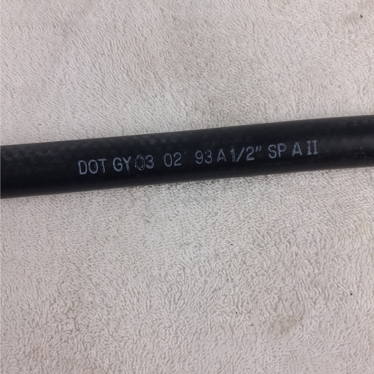 Continental 48" Air Brake Hose Assembly 3/8" M to 1/2" F - NPT SAE J1402 1/2" ID