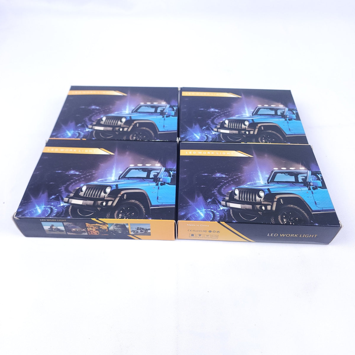 4 Inch LED Pods Light Bar 12V 24V Offroad Driving Fog Work Lights SUV Truck Boat