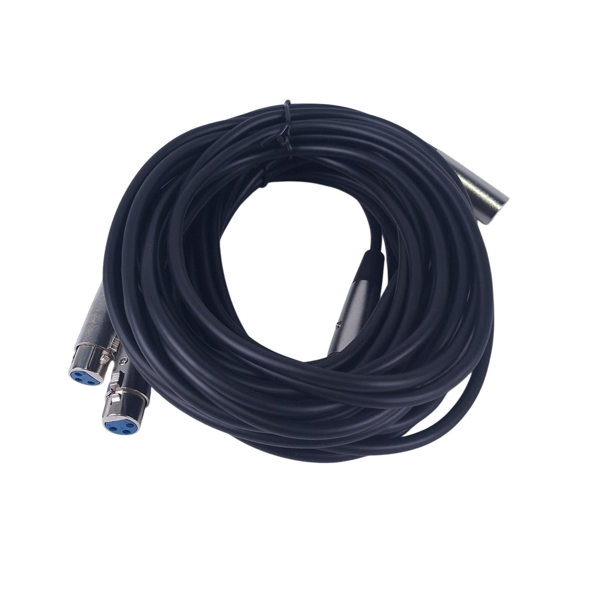 2X Seismic Audio 25' DMX Cable 3-Pin XLR Male Female Stage Lighting Wire SADMX25