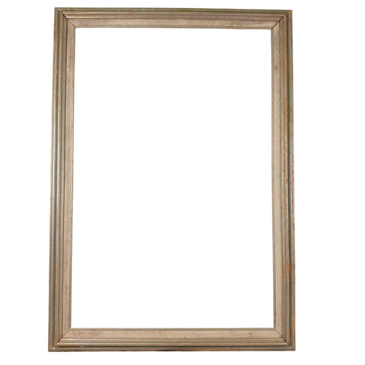 Vintage Ornate Wood Picture Frame Large 36x24 Distressed Gold Gallery Art Decor