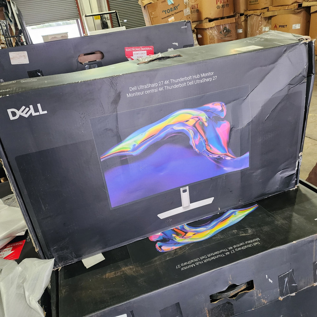 Dell UltraSharp 27" 4K UHD Thunderbolt Hub Monitor U2725QE - 120Hz IPS Black