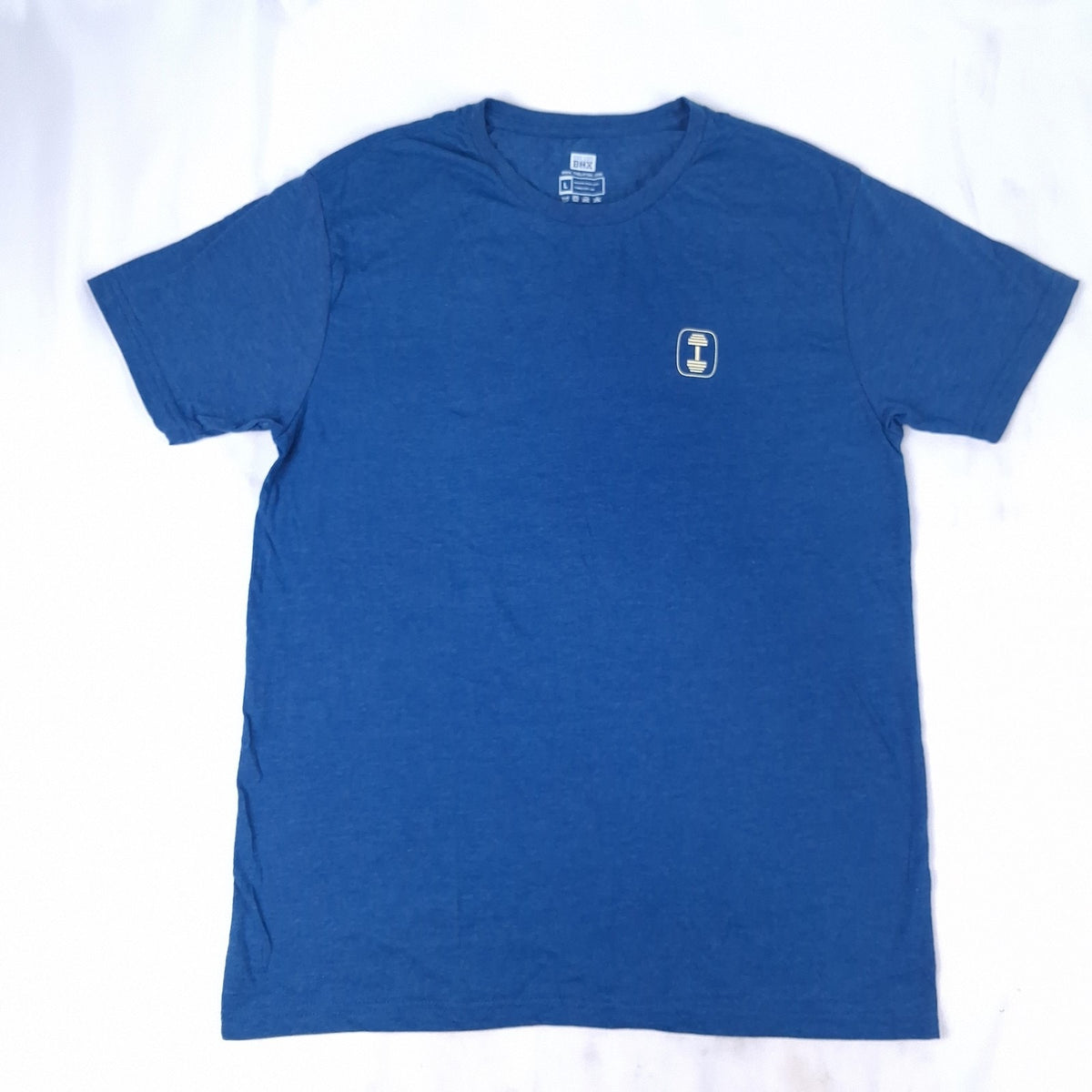 The Lift Box Plant The Seed Gym T-Shirt Blue L Fitness Workout Athletic Tee NWT