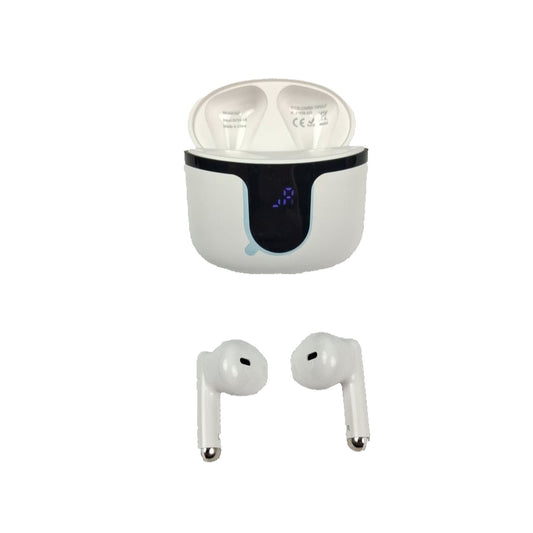 S47TWS True Wireless Earbuds Bluetooth 5.3 HD Sound Half In-Ear White