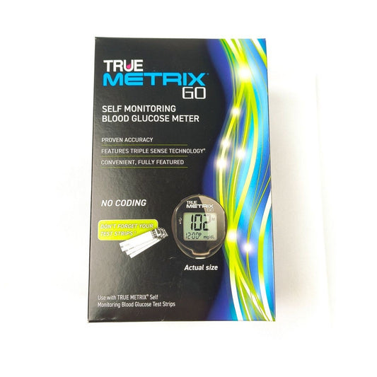 Trividia Health TRUEmetrix GO Blood Glucose Meter New