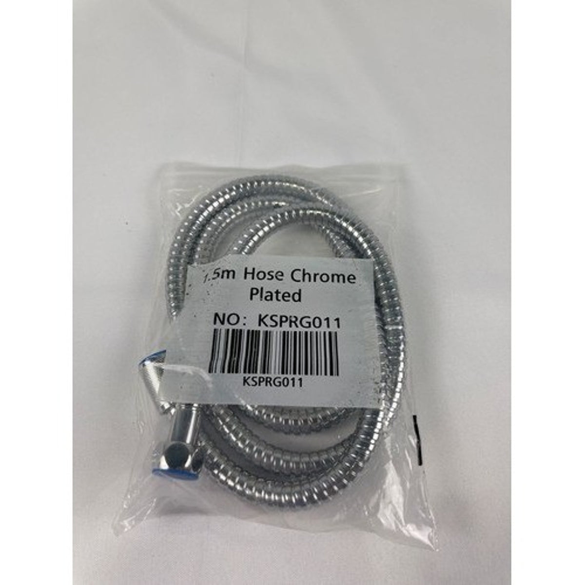 1.5m Chrome Plated Flexible Shower Hose KSPRG011 Bathroom Replacement