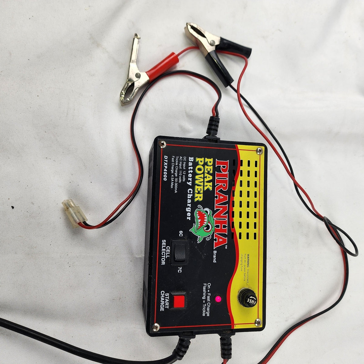 Duratrax Piranha Peak Power DTXP4000 AC/DC RC Battery Fast Charger 6C 7C NiCd