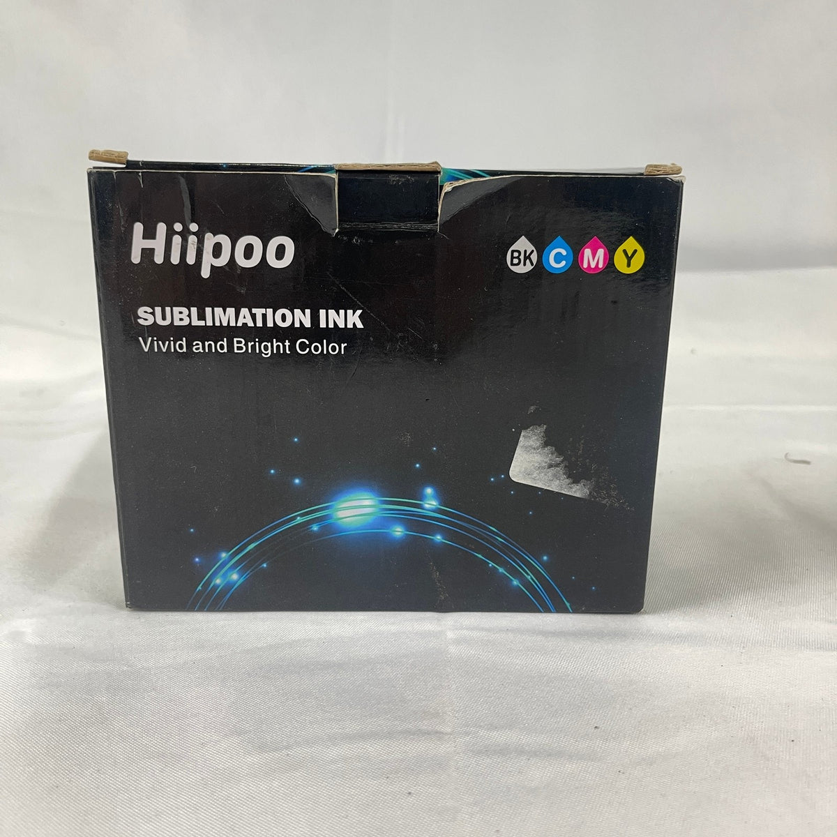Hiipoo Sublimation Ink Refill Kit 4x100ML CMYK for Epson Printers Vivid Color
