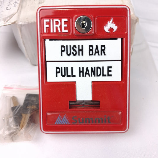 Summit Systems SPS-202 Dual Action Fire Alarm Pull Station w/ Key