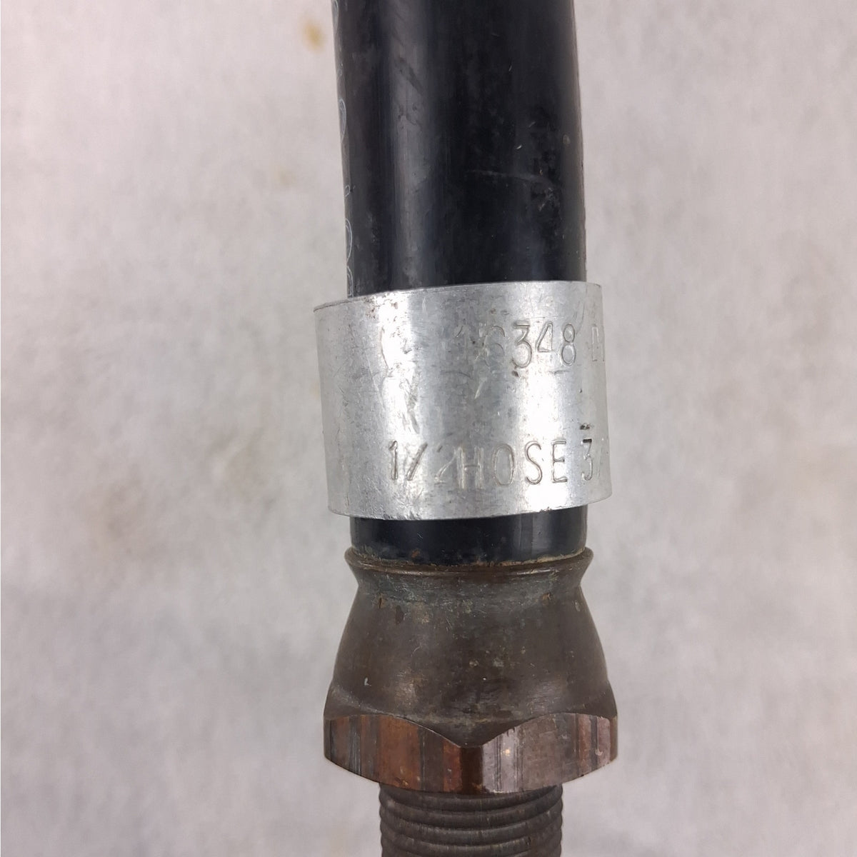 Continental 48" Air Brake Hose Assembly 3/8" M to 1/2" F - NPT SAE J1402 1/2" ID