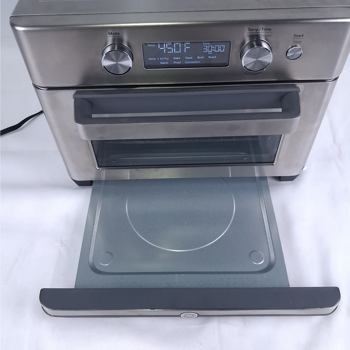 GE Digital Air Fryer 8-in-1 Toaster Oven Stainless Steel Multi Cooker New In Box