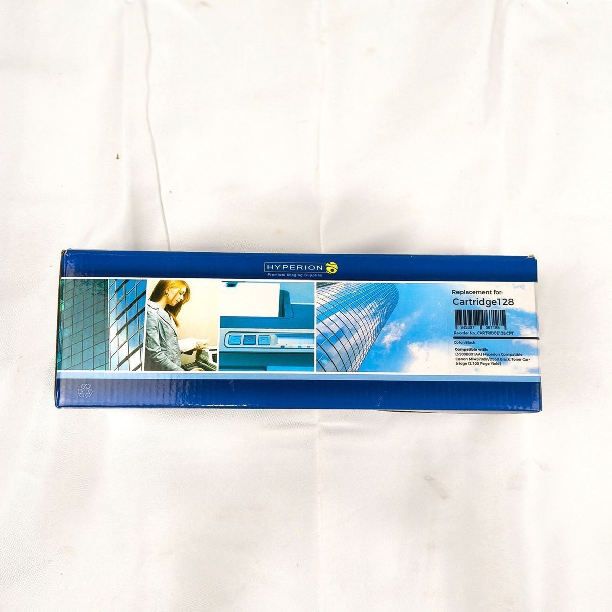 Compatible Black Toner Cartridge Replacement for Canon 128 3100 Yield