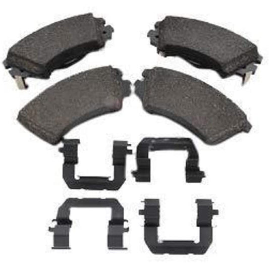 Front Disc Brake Pad Set w/ Clips for 2014-17 Chevrolet Caprice V6 V8, 171-1083