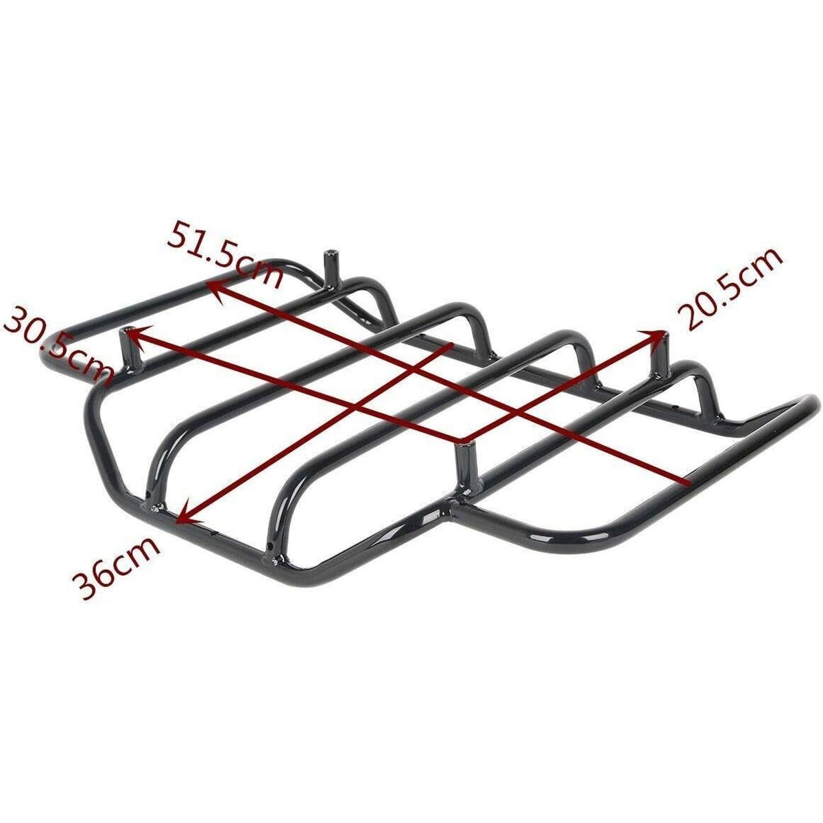 Luggage Rack Trunk Rail Rack Fits 1984-03 Harley Touring Ultra Limited Tri Glide