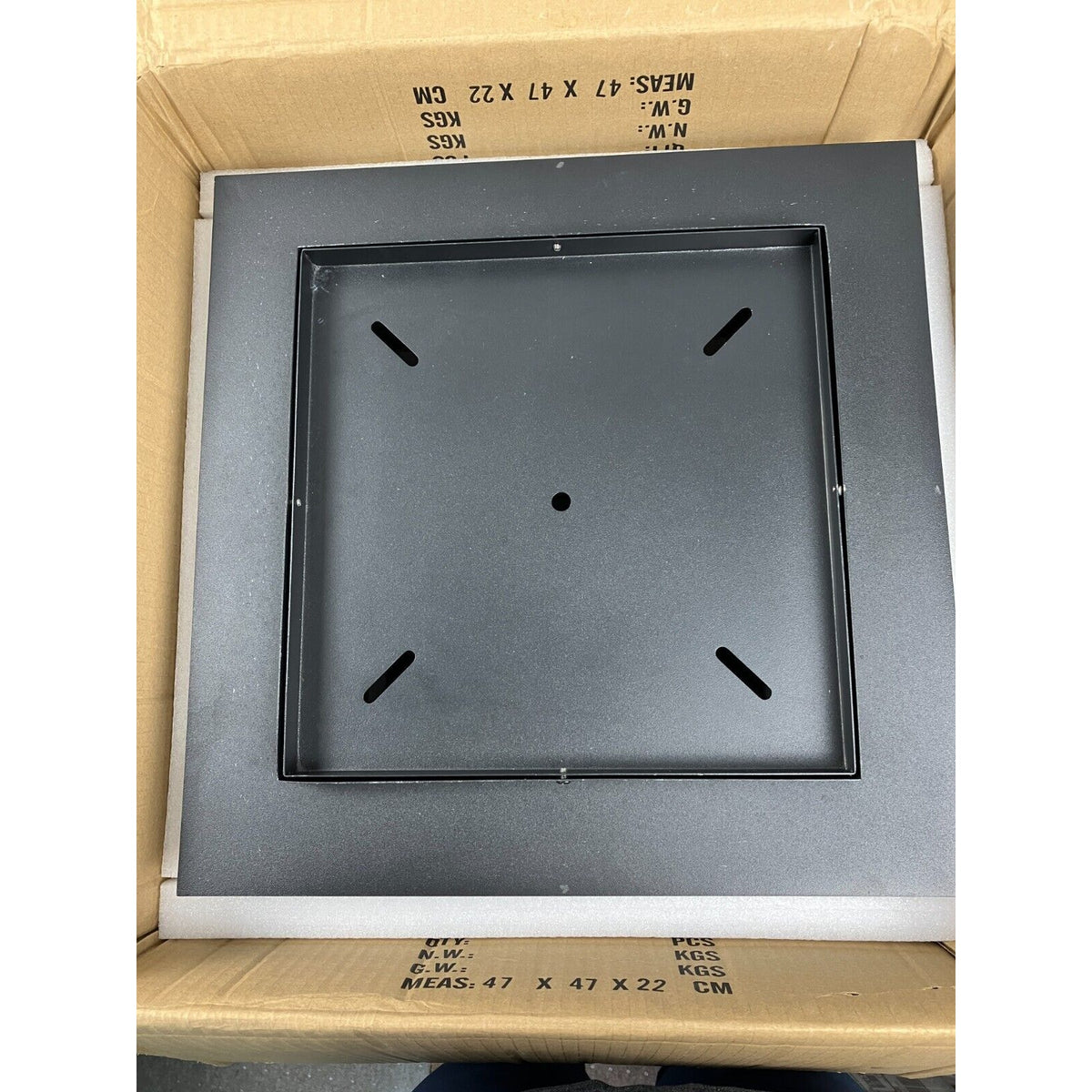 (One) Outdoor Post Light, Stainless Steel 120V Powered Fence Post Cap Light